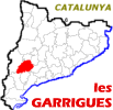 mapa garrigues