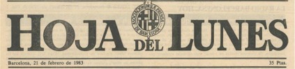 Hoja del Lunes